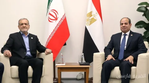 سیسی از ایران خواست به تنش‌ها پایان دهد و راه صلح را در پیش گیرد