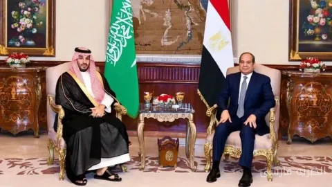 السّیسی بر دو پرونده حساس با بن‌سلمان تمرکز کرد