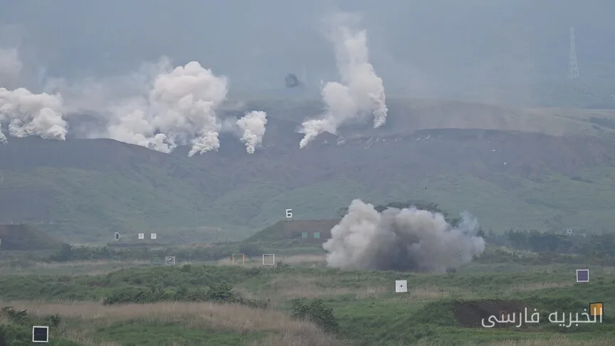 Military Exercise in Iran with Ballistic Missiles and Attack Drones