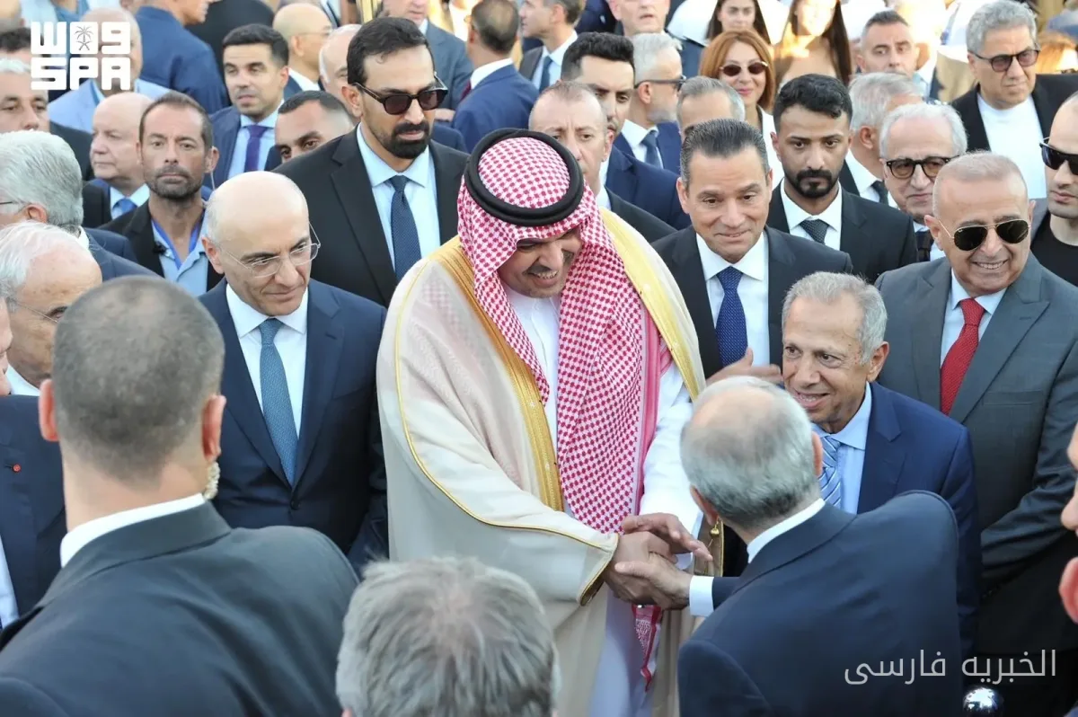 افتتاح پروژه بزرگ توسعه پایانه کانتینر در بندر بیروت با حضور سفیر عربستان