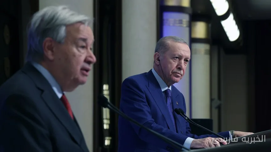 رئیس‌جمهور ترکیه رجب طیب اردوغان با دبیرکل سازمان ملل در نیویورک دیدار کرد