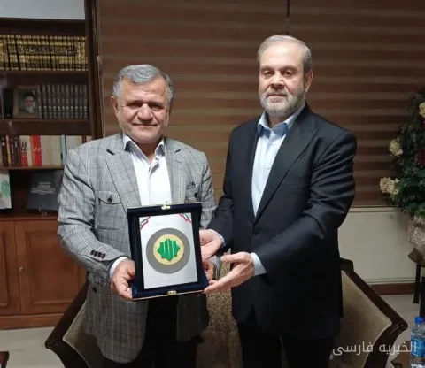 دیدار جنجالی دبیرکل حزب موتلفه‌ با رئیس دفتر حزب‌الله لبنان در تهران