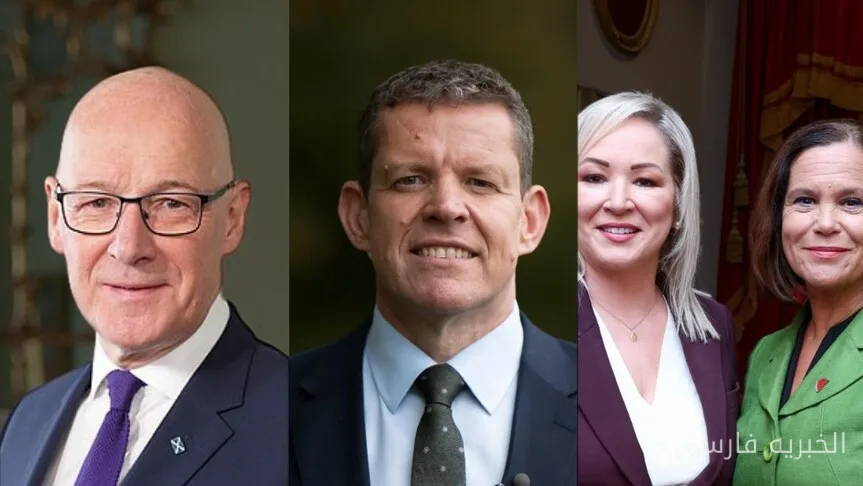 Unterzeichnung der Erklärung zur Selbstbestimmung durch die Premierminister von Schottland, Nordirland und Wales