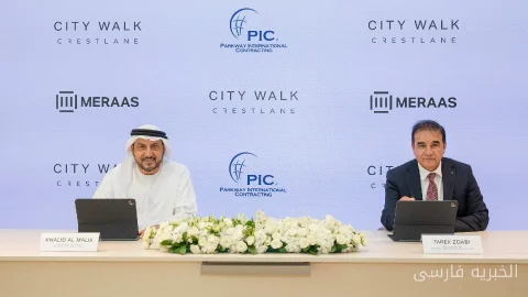 Meraas قرارداد 160 میلیون دلاری برای ساخت City Walk Crestlane امضا کرد