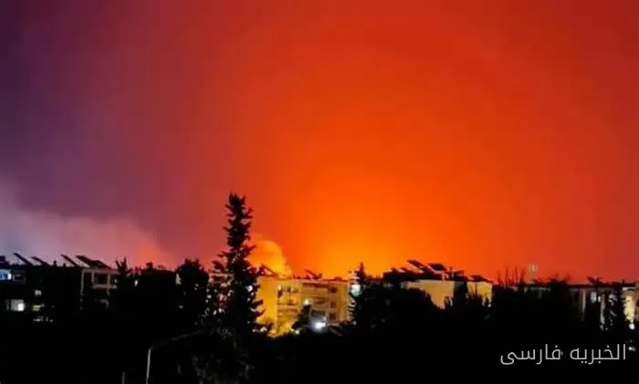 انفجار در انبار مهمات ارتش سوریه در حومه حلب