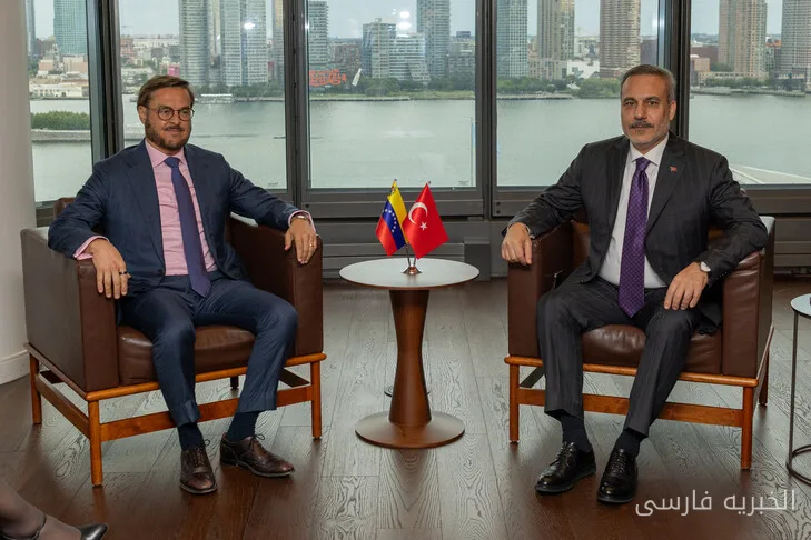وزیر امور خارجه ترکیه با همتایان خود از ونزوئلا، السالوادور و گینه بیسائو در نیویورک دیدار کرد