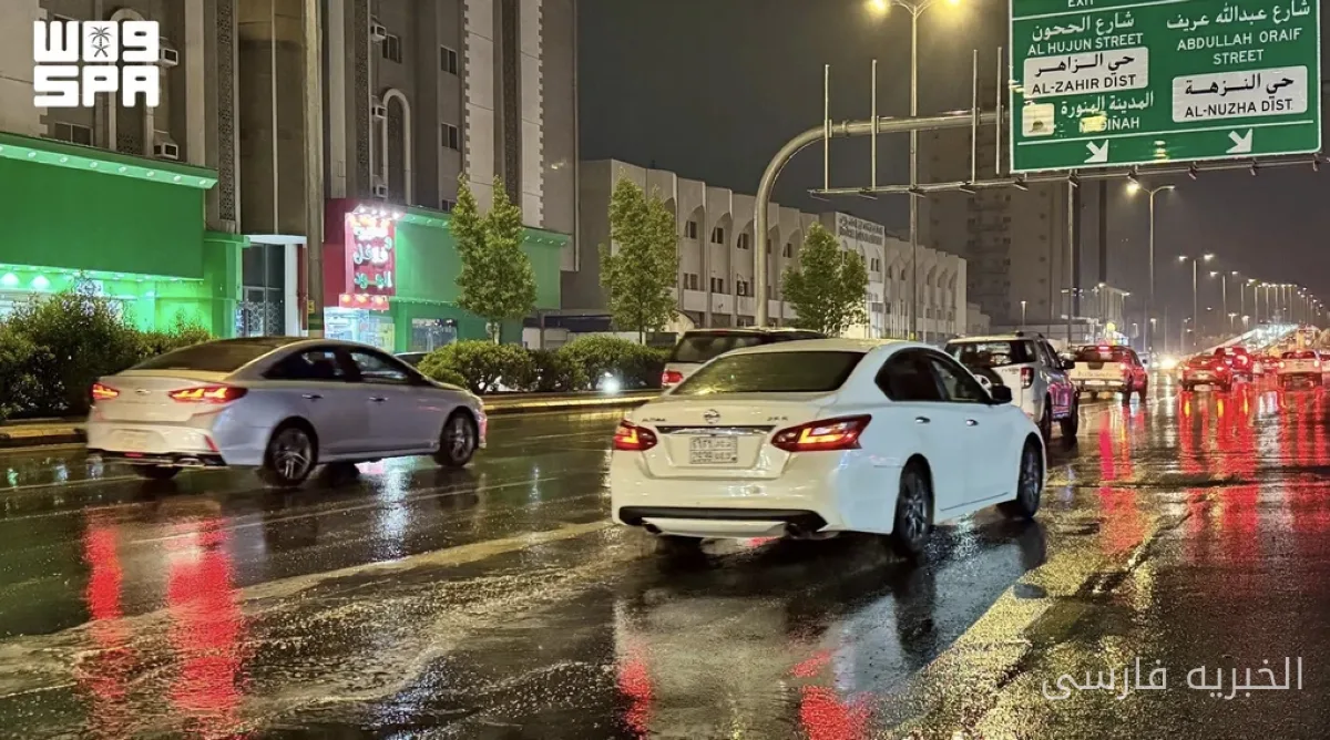 پیش‌بینی بارش بالاتر از حد معمول در عربستان سعودی تا نوامبر