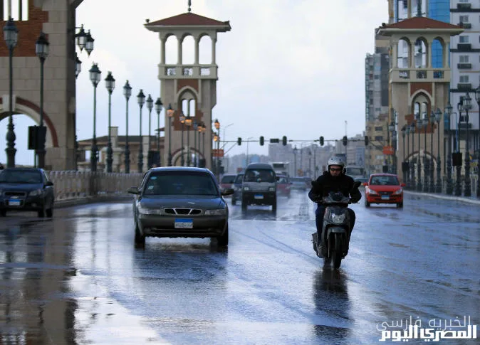 پیش‌بینی بارش باران در مصر توسط اداره هواشناسی این کشور